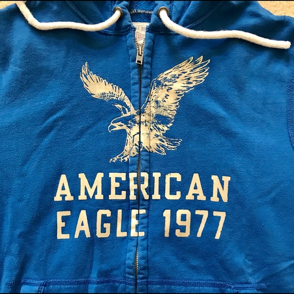 American Eagle Vintage Zip Up Jacket - Picture 2 of 6